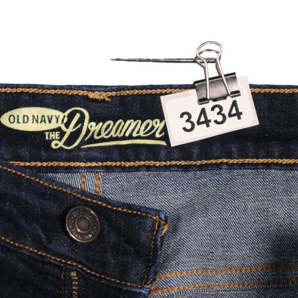 Old Navy Jeans Womens Size 16 36 x 30 Dark Wash Blue Bootcut The Dreamer - Picture 8 of 9